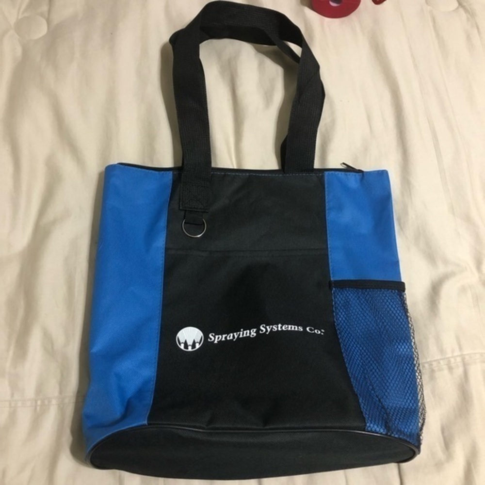 Black and Blue Men's Tote Bag